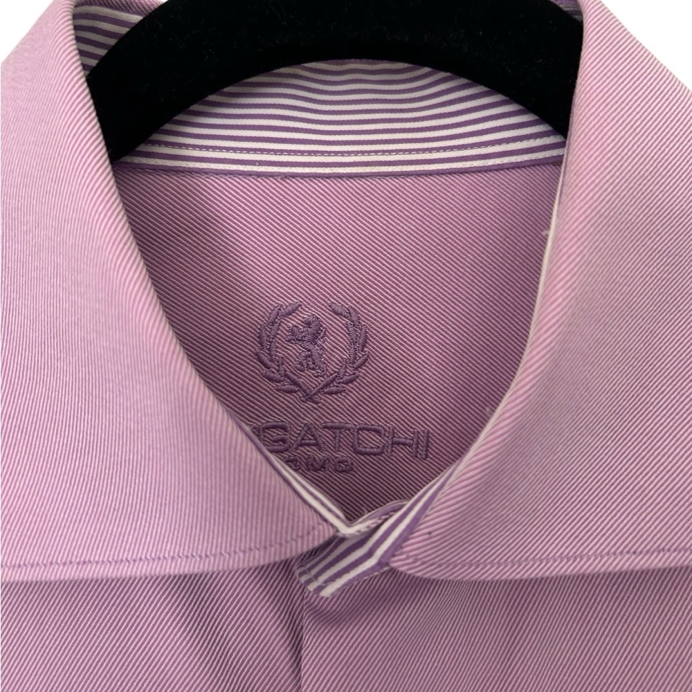 Men’s Bugatchi Button Front Shirt Sz Xl - image 4